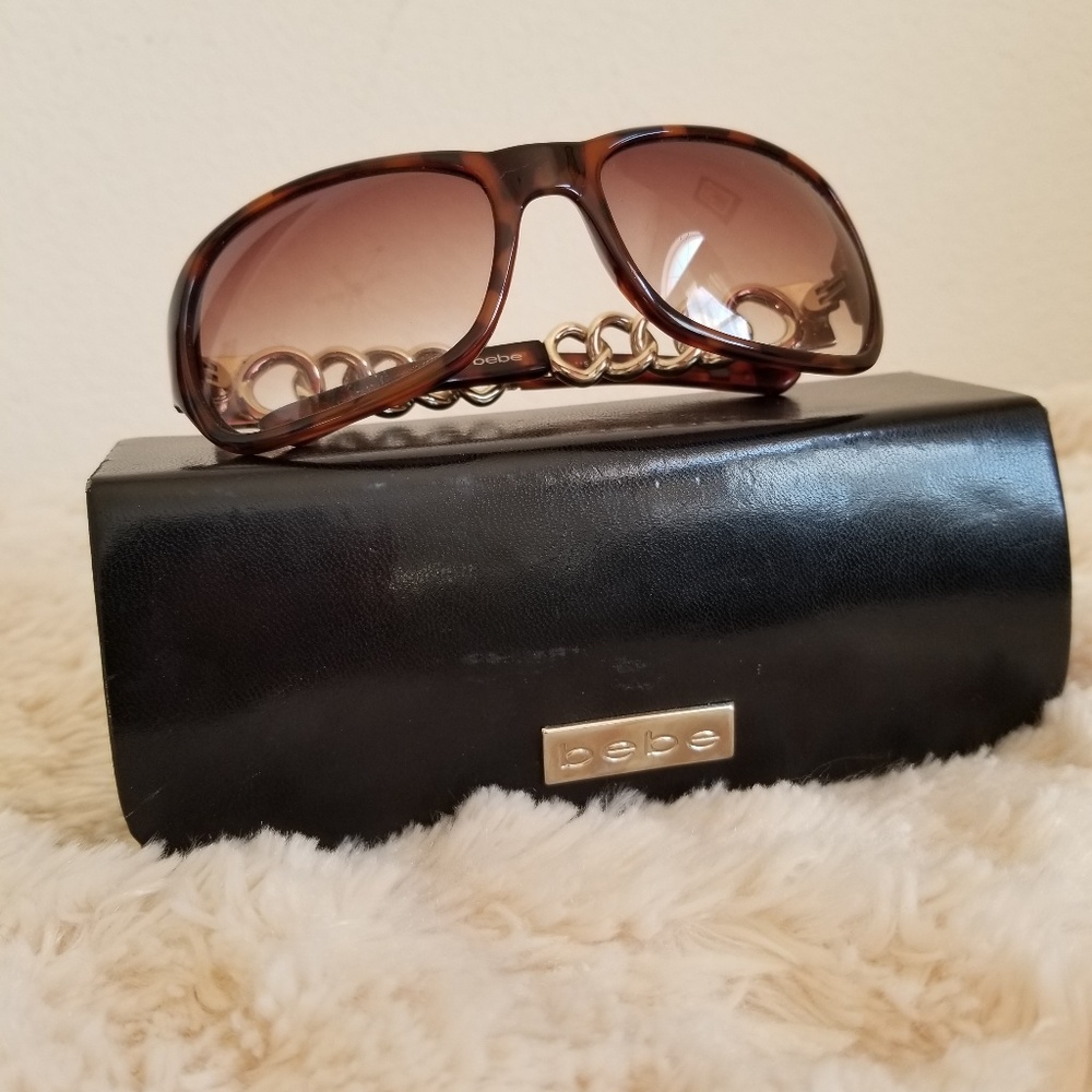 😎BEBE women's Tortoise shell SUNGLASSES